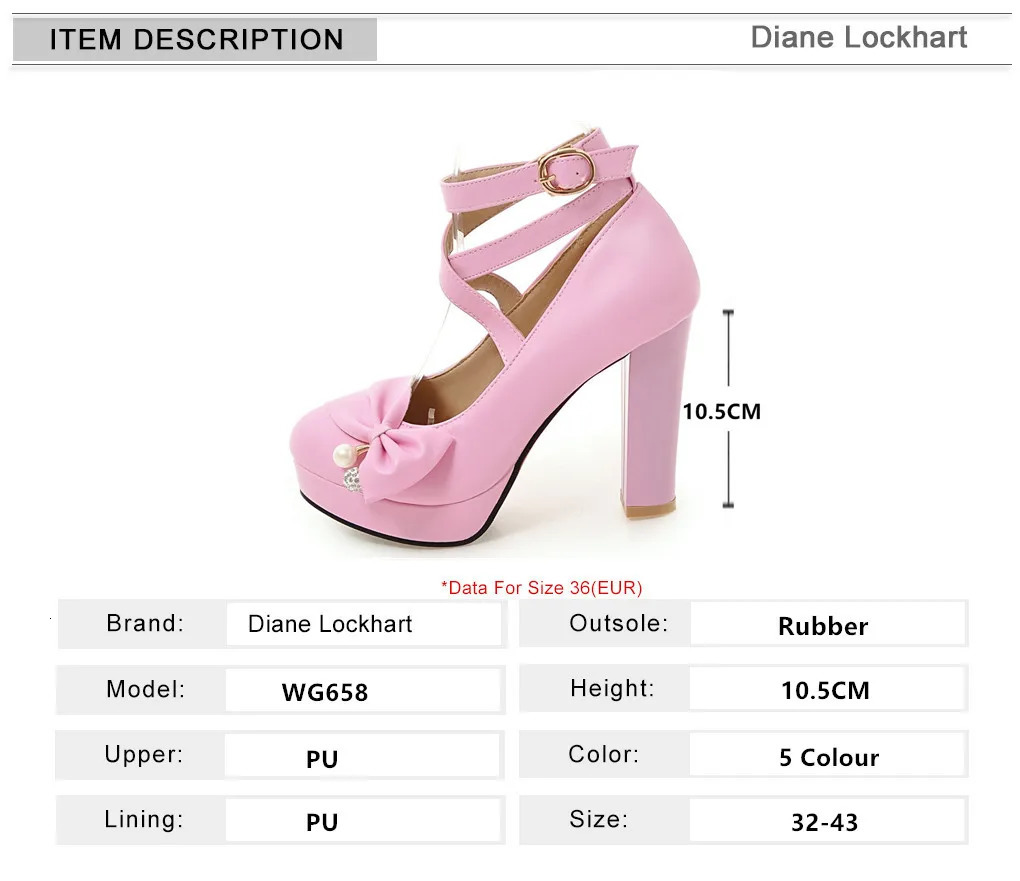 High Heels Women 2025 Trend Chunky Heels Platform Lolita Mary Jane Elegant Party Korean Shoes Dress White The Glossy Fashion 251010