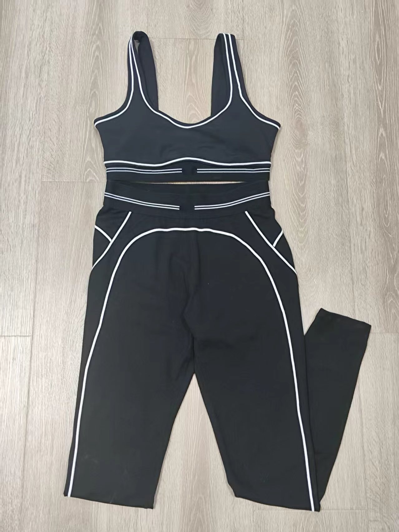 5A Top Bra leggings Set Women Soft Elastic Pants Socks Pants Outfits Lady Sports Pants Fitness Wear Bra Set Sports Bra Shorts sets Yoga Women Clothes