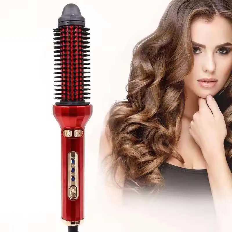 Fast Heating Ionic Spiral Curling Iron Custom Auto Curlers Rechargeable Styling Tool Hair Styler Brush S251013