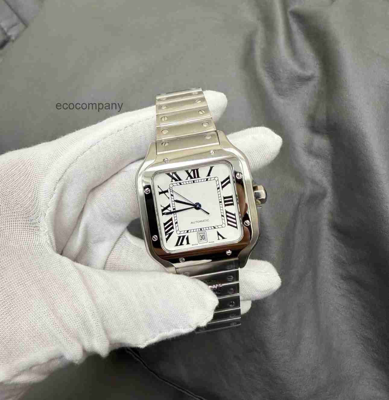 Top quality santo watch santo super clone watches mens watch designer watches men 1847MC movement sapphire glass watch 39.8mm 35.1mm with box G0X4