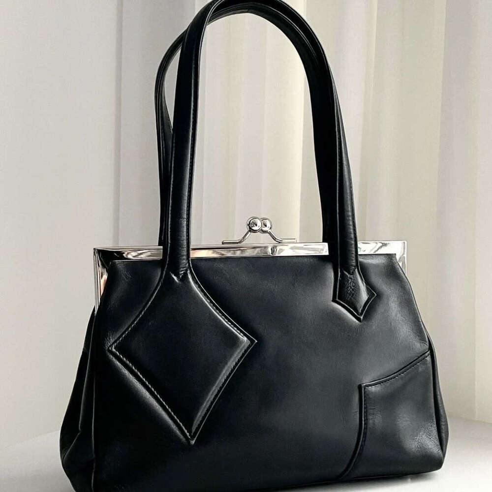 Light Luxury High-End Bag Texture Soft Leather Shoulder Crossbody Handheld Large Capacity Fashion B5