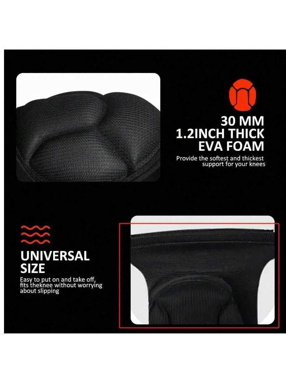Volleyball Knee Pads for Men Women Thick Sponge Collision Avoidance Warm AntiSlip Knee Sleeve for Football Yoga Dance C251013