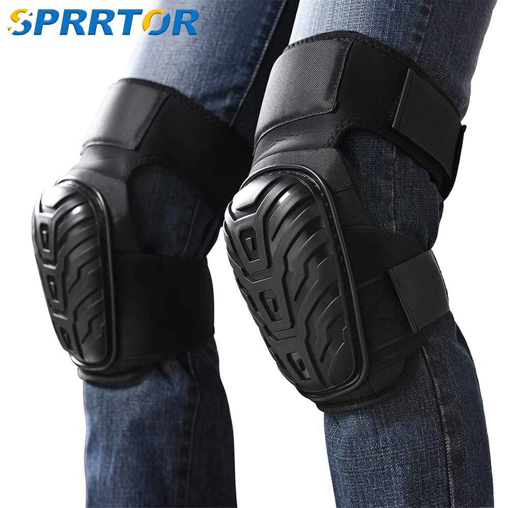Work Knee Pads with Gel Padding Adjustable Straps Protect Good Shock And Cushioning Knee Pads for Gardening Construction Worker C251013