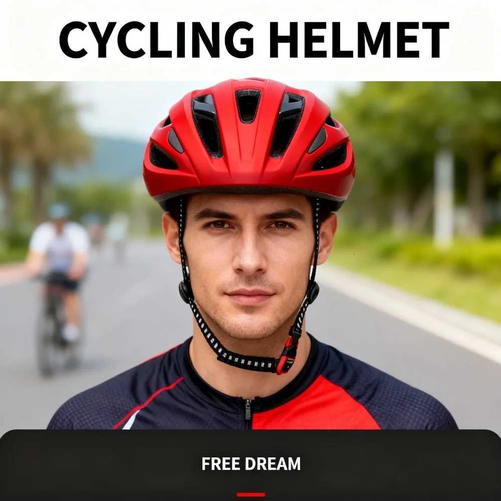 DEV Sports Racing Cycling Helmet Ultralight MTB Helmet with Ventilation Adjustable Strap Comfortable Fit for Men Women Cyclists D251013