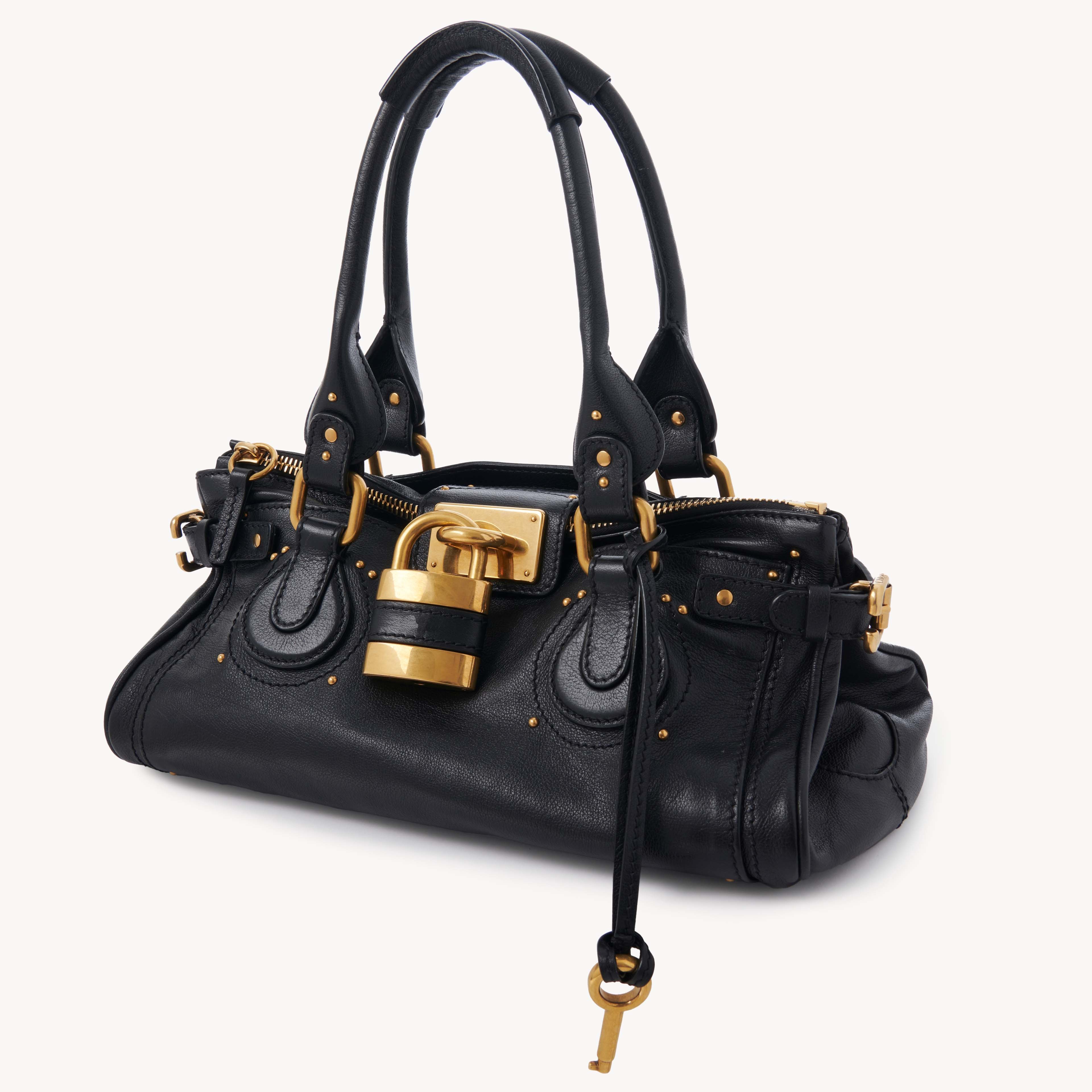 Luxury Tote Shoulder Bags Purse Woman Design Grain Leather Paddington Bag New Fashion Handbag Retro Lock Head Bag Handheld Crossbody TIANOUDAISHU