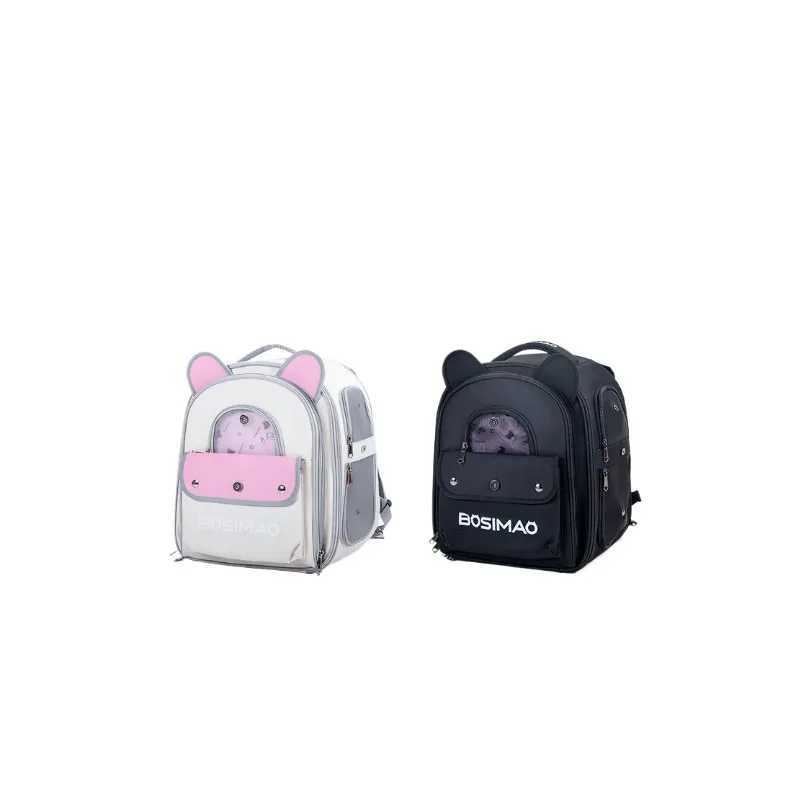 2in1 Cat Carrier Backpack Dual Expandable Backpack Foldable Breathable Carrier Pets and Small Dogs transporte pet backpack C251013