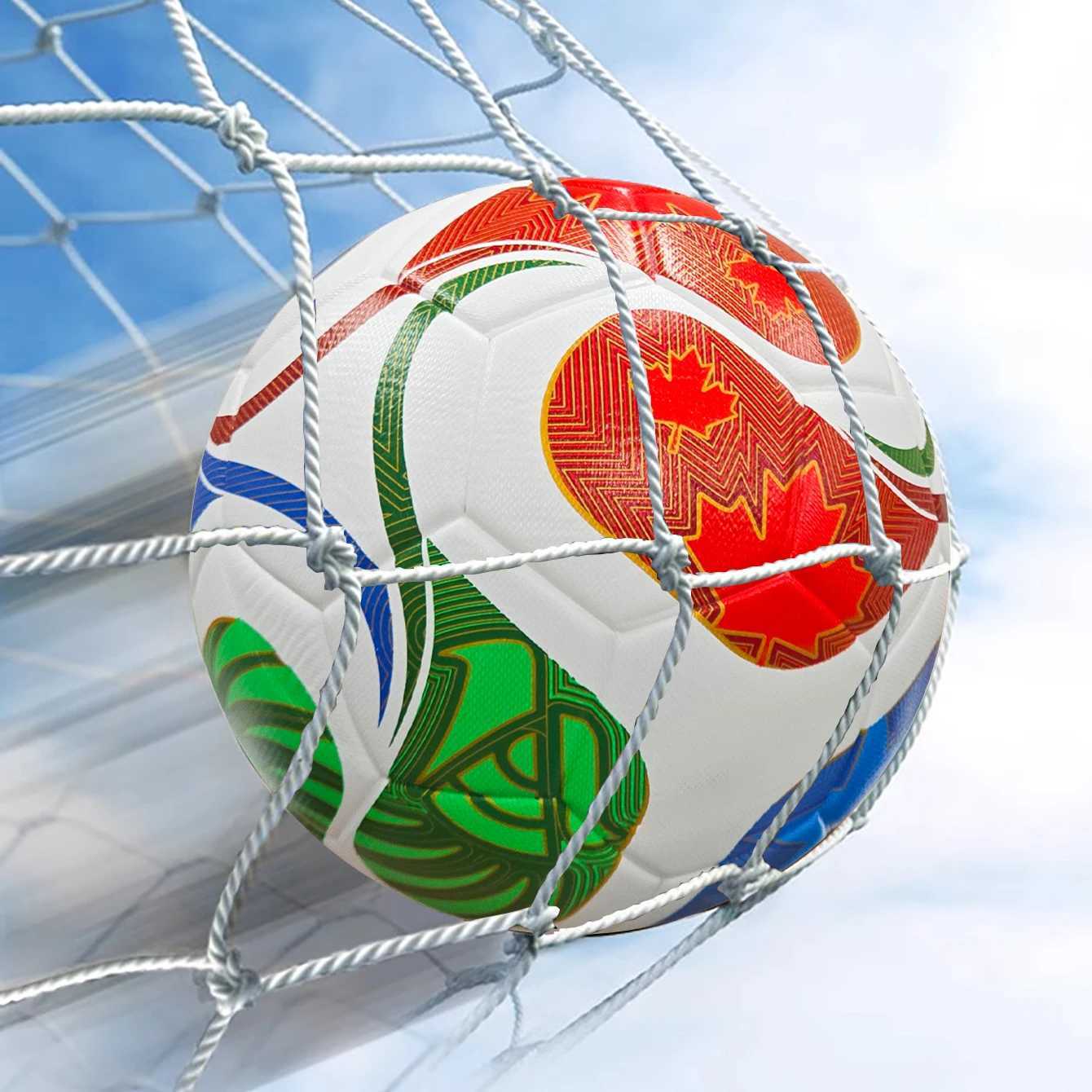 2026 High Quality Soccer Ball Official Size 5 PU Material Seamless Wear Resistant Match Training Football Futbol Voetbal Bola Z251013