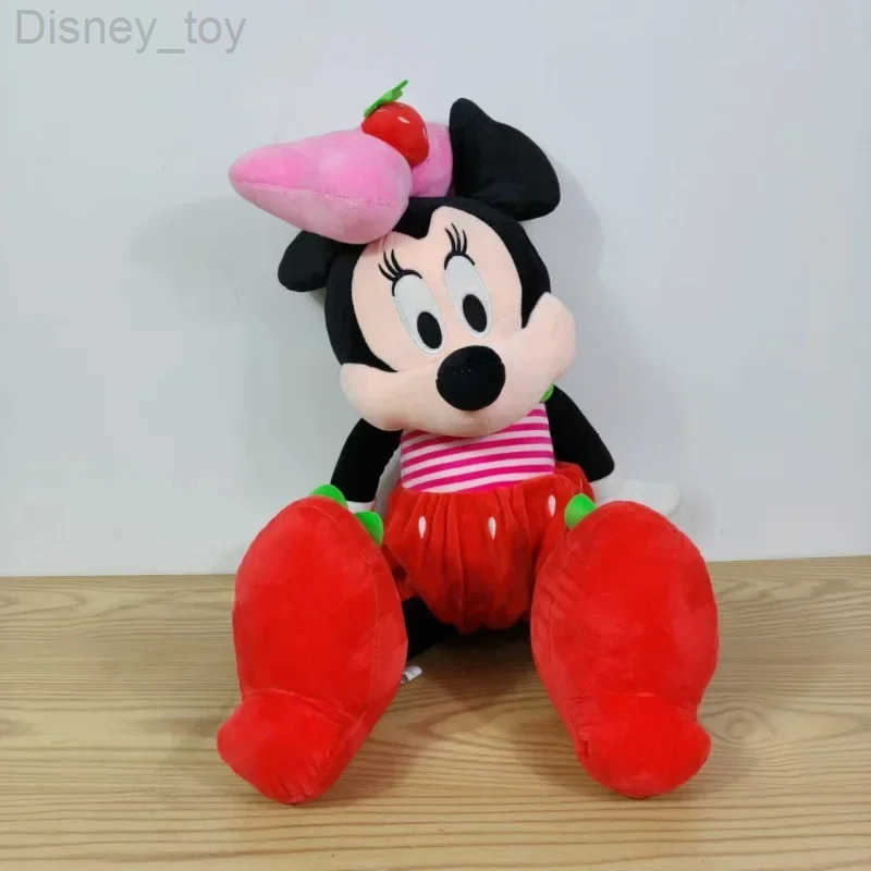 Disney Lovely Mickey Mouse Minnie Anime Stuffed Soft Plush Doll Toy Throw Pillow Children Christmas Birthday Present H251013