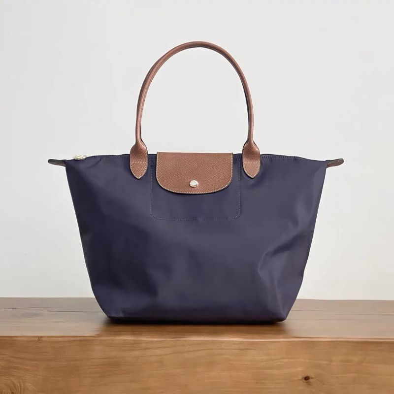 Nylon Shoulder Bag Commuter Large Capacity Dumplings Totes Foldable Waterproof Oxford Sports Bag Women Light Weight Travel Shopping Underarm Cheap Handbags