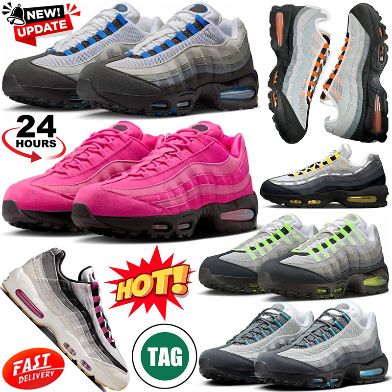 Big Size 47 48 Blue Spark 95 95s running shoes designer men women Neon Fireberry Dark Beetroot Solar Red Pink Foam Obsidian mens trainers outdoor sneakers