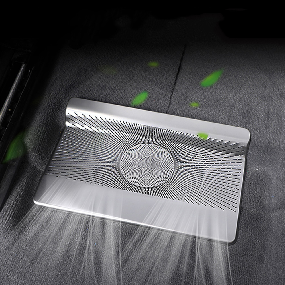 Car Rear Under Seat Air Vent Cover Protector Trim for Mercedes-Benz GLE350 W167 GLE450 53 AMG S GLS450 X167 GLS580 63 AMG Interior Accessories