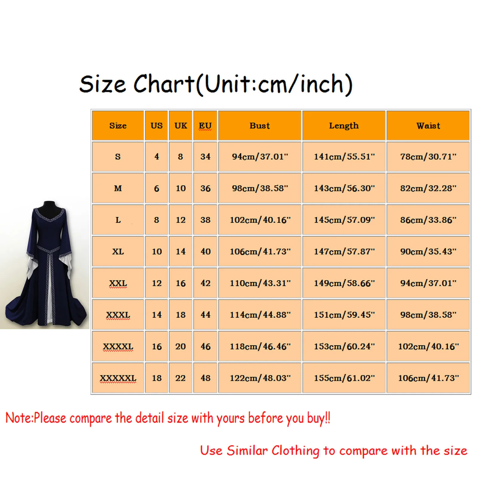 Vintage Gothic Dress Cosplay Costumes Autumn Winter Long Sleeve Medieval Witch Long Dress Halloween Costumes Vestidos de Fiesta251010