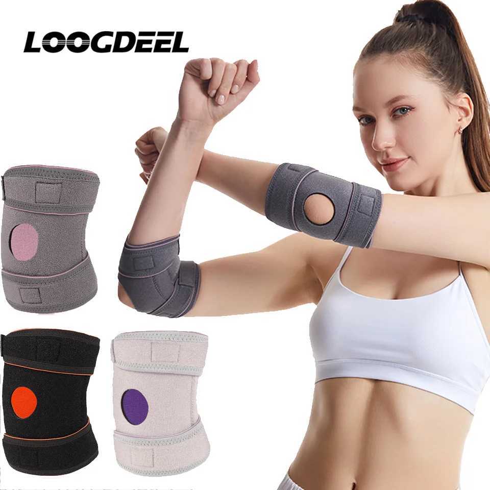 LOOGDEEL 1Pcs Elbow Support Elastic Gym Sport Elbow Protective Absorb Sweat Basketball Volleyball Tennis Arm Sleeve Elbow Brace C251013