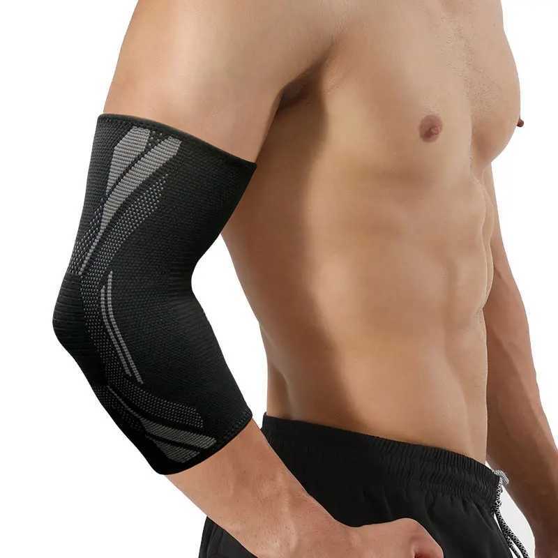 Knitted Elbow Pads Joint Protection Fitness Warmth Sports Nonslip Breathable Perspiration Arm Guards C251013