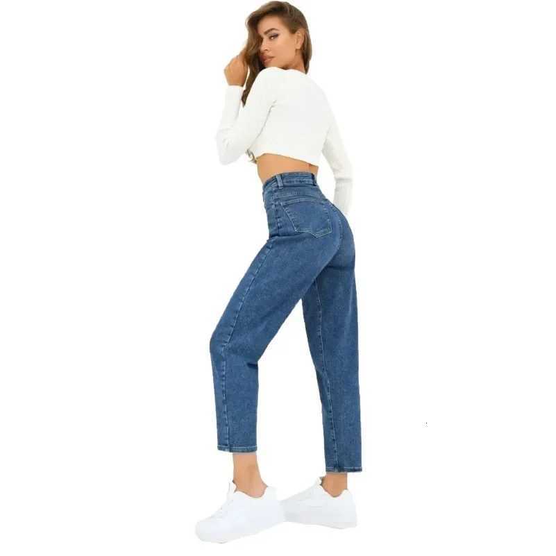 Womens High Waist Straight Leg Jeans Summer Breathable Loose Fit Versatile Comfortable Long Pants Commute Casual StyleT251013