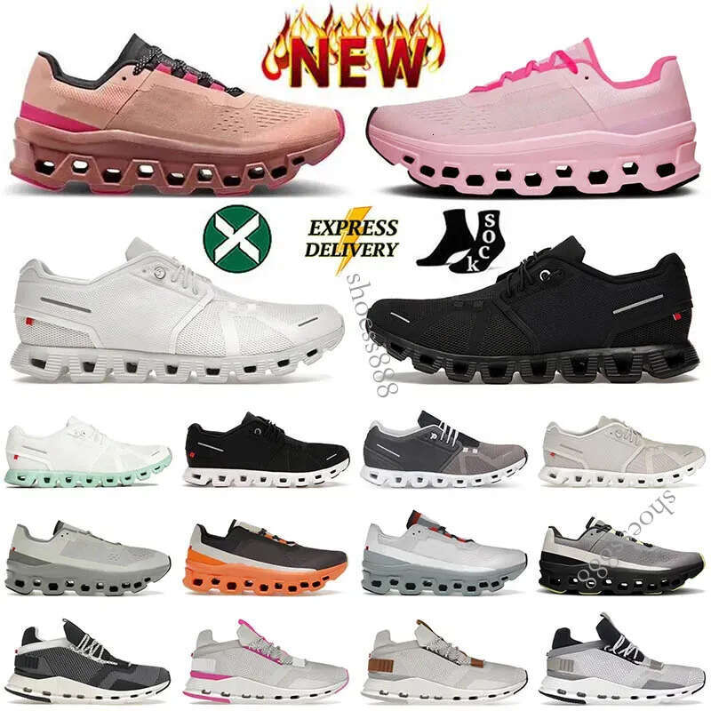 Cloudes Nova Pearl White Women Running Shoes 2025 Platform Sneakers Dhgate Designer Run Nova Form Pink Monster Shoe Trainers 5 Runner X3 36-45