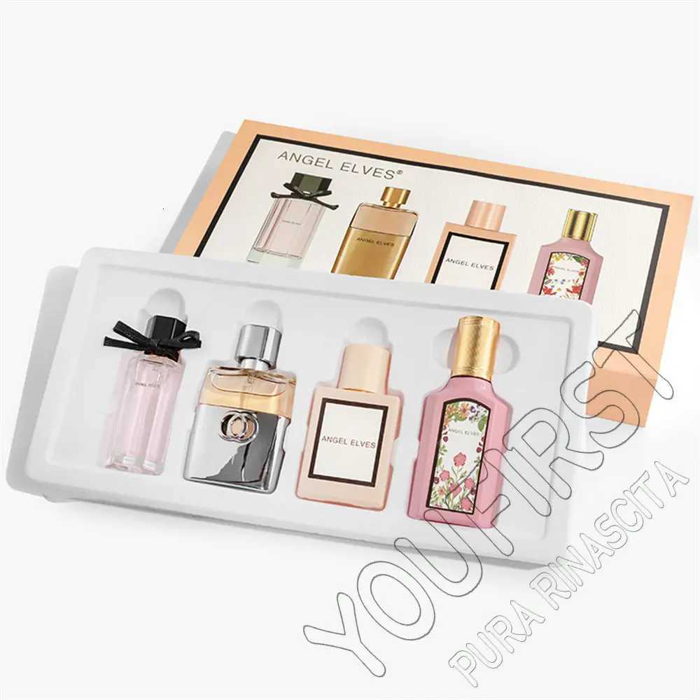 Original High Grade Perfume Women Floral Scent Spray Feminino Perfumes De Mujer 20ml Gift Box 4Pcs Set W251013