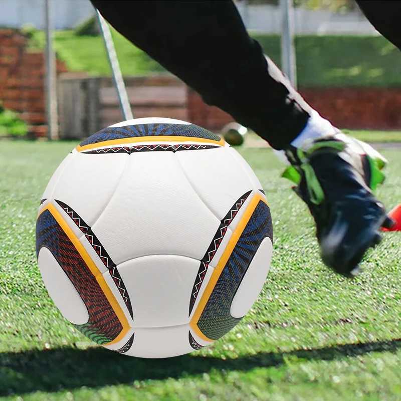1PC Standard Size 5 Ball Suitable For Adults And Teenagers Outdoor Games PU Seamless Leather Football Z251013