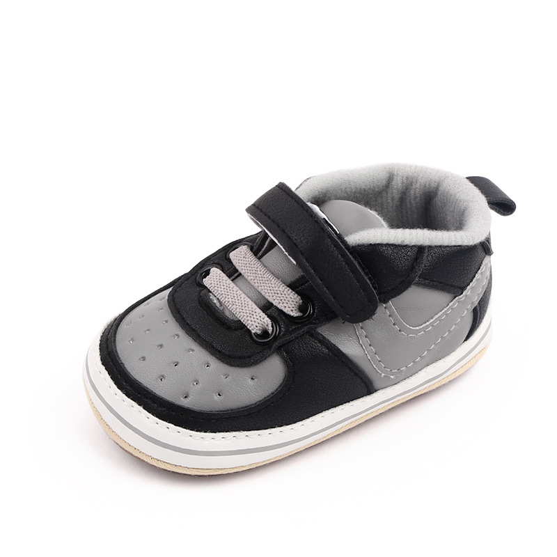Newborn Shoes Infant Baby Toddler Casual Comfortable Anti-slip PU Leather First Walkers Cribs Shoes Trainer 0-18M K01047