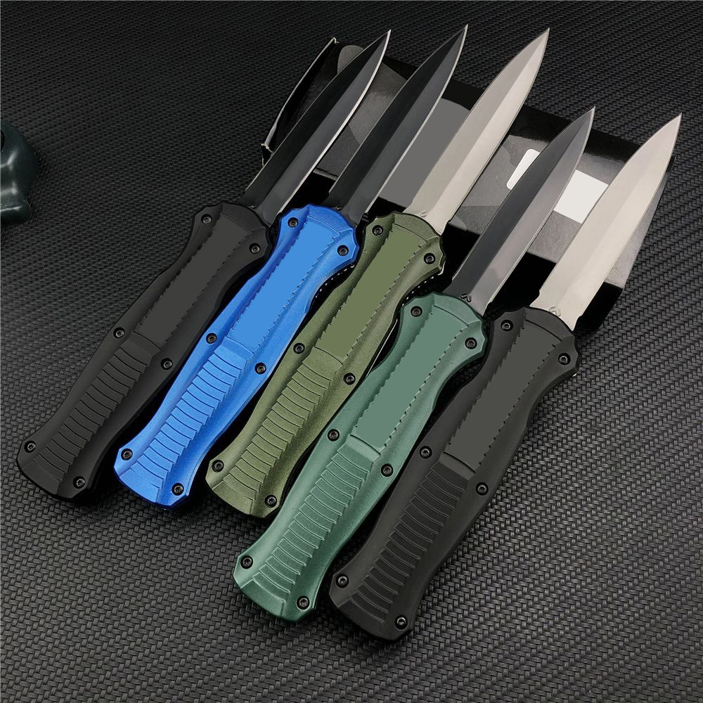 8Models 3300/3310/3310BK Fixed Blade Knife Pocket Knives 3.74'' D2 Steel Blade, Aluminum Alloy Handles