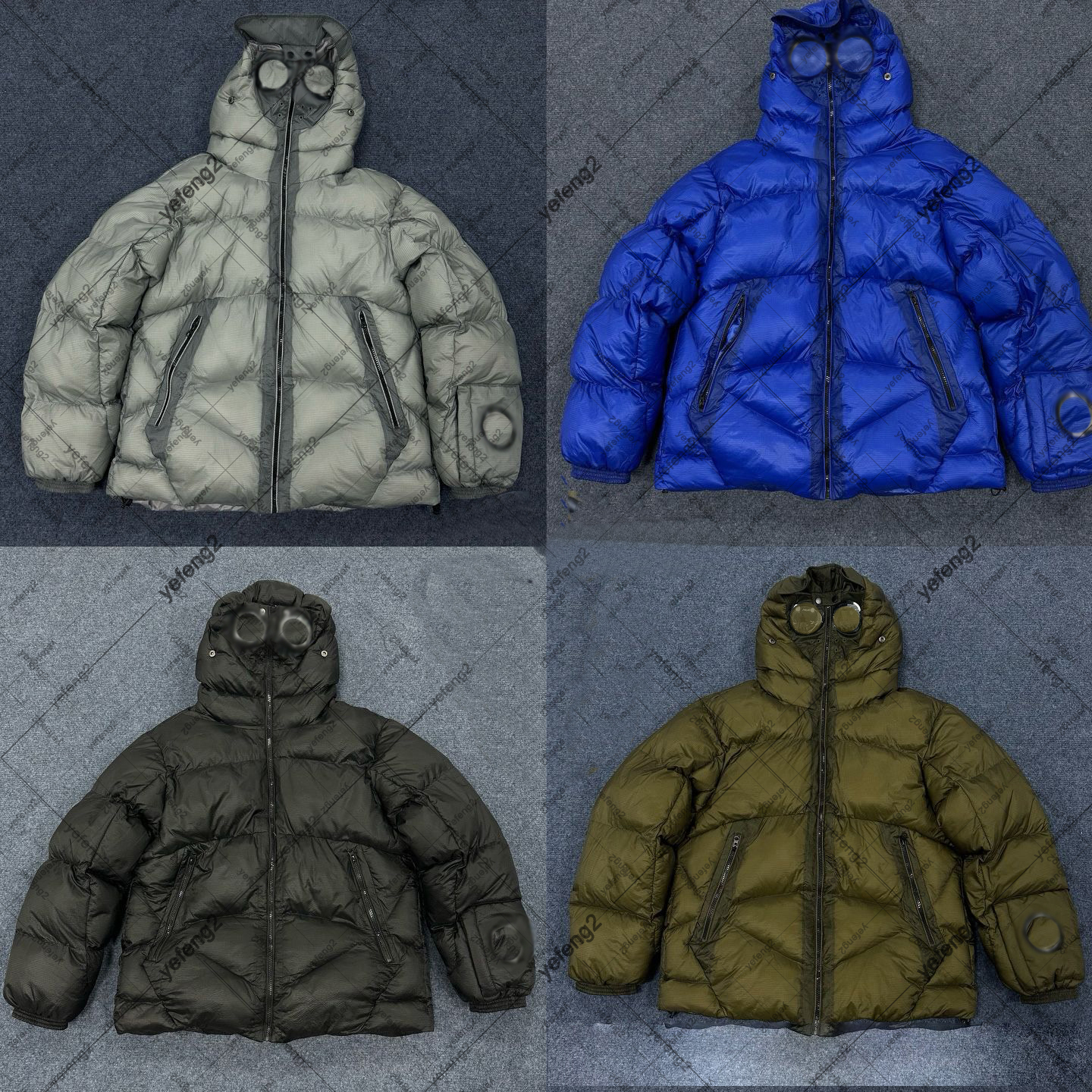 Mens jacket designer puffer jacket zipper hoodies classic fashion autumn and winter cotton padded jacket