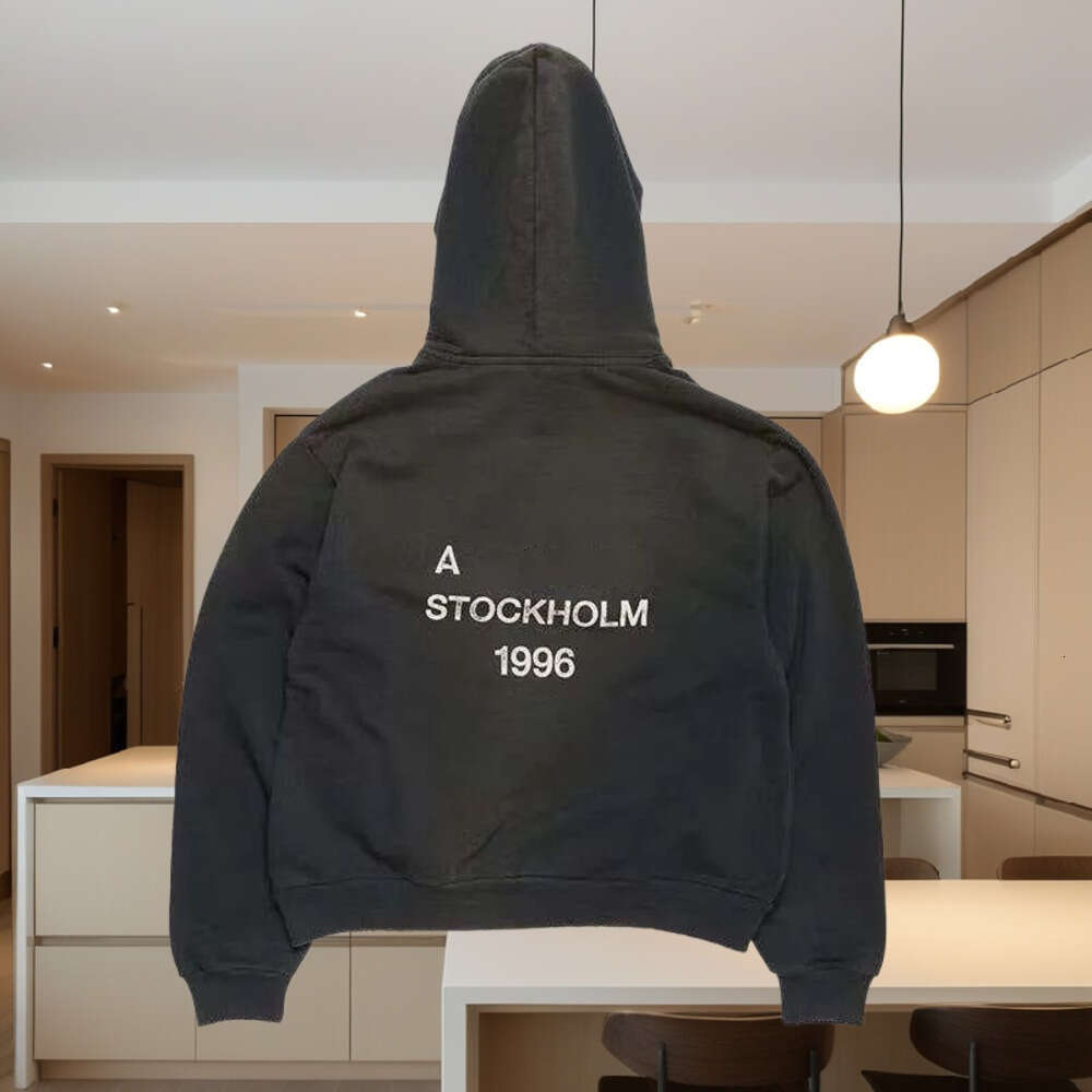 Acnes Hoodie Long Sleeve Mens Designer Fashion Sweater Womens Streetwear Pullover High Quality Sweatshirt Loose Couple Hoody Jacket Comfortable Hoody 4C1