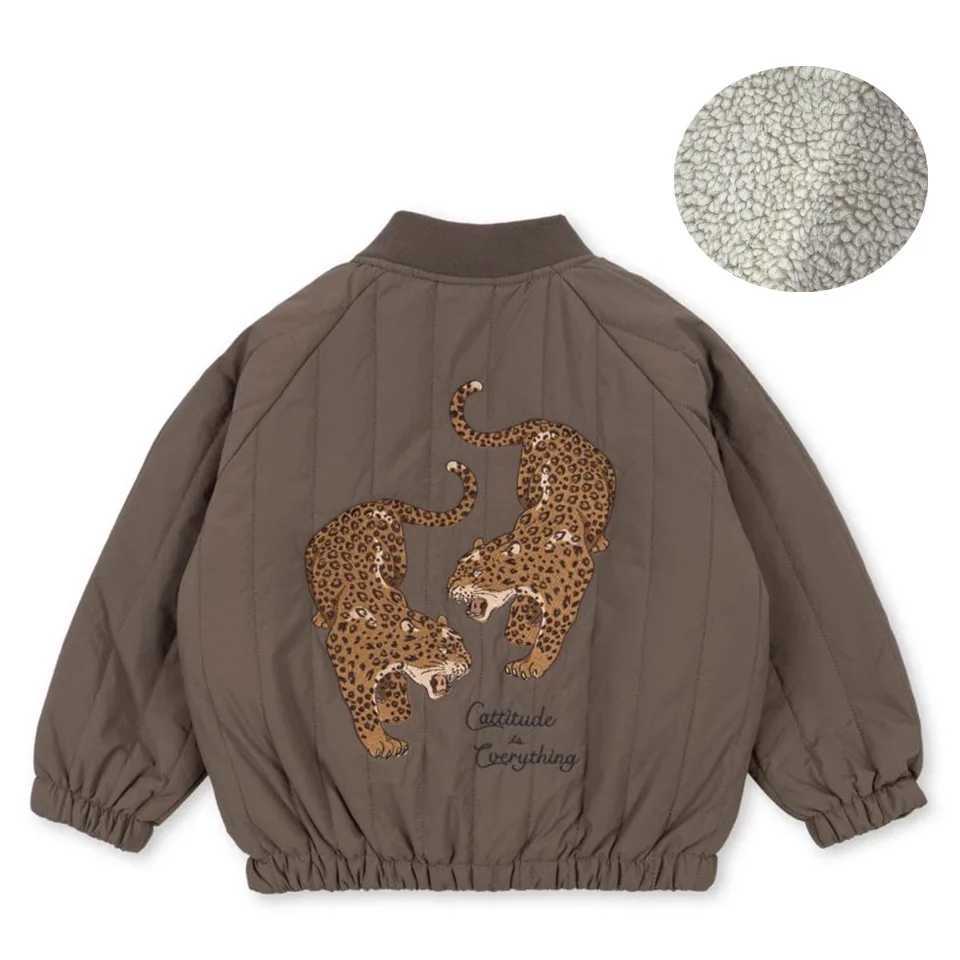 Presale 2025 New Autumn Winter Boys Outwear Vest Jackets Girls Warm Flower Printed Jacket Vest Childrens Christmas Jackest Top C251013