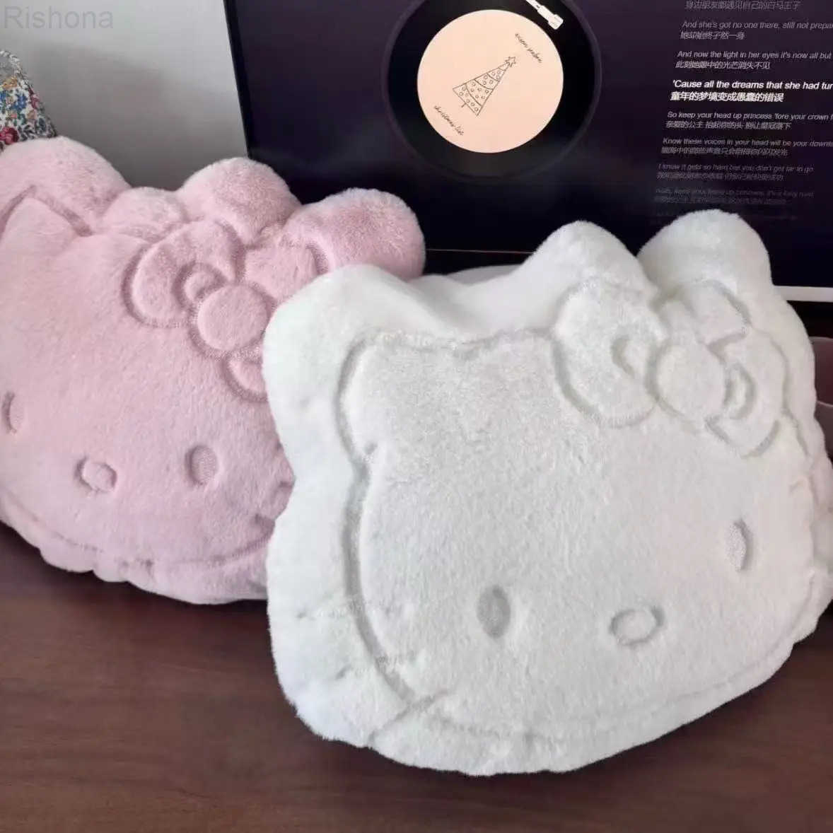 Sanrio Hello Kitty Anime Series Cute Pillow Plush Doll Pillow Company And Dormitory Seat Backrest Cushion Room Decoration Toys H251111