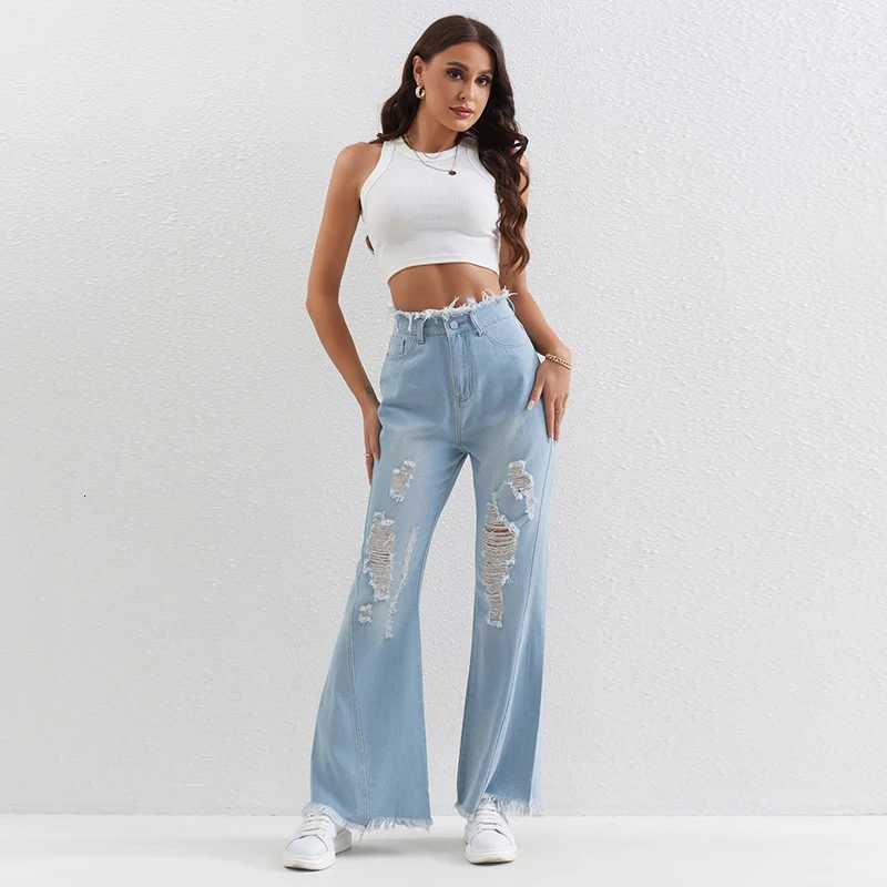 Womens Jeans Flared Pants Retro Low Rise Stretch Slim Fit Versatile Autumn Winter Fashion Trendy New Style Womens pantsT251013