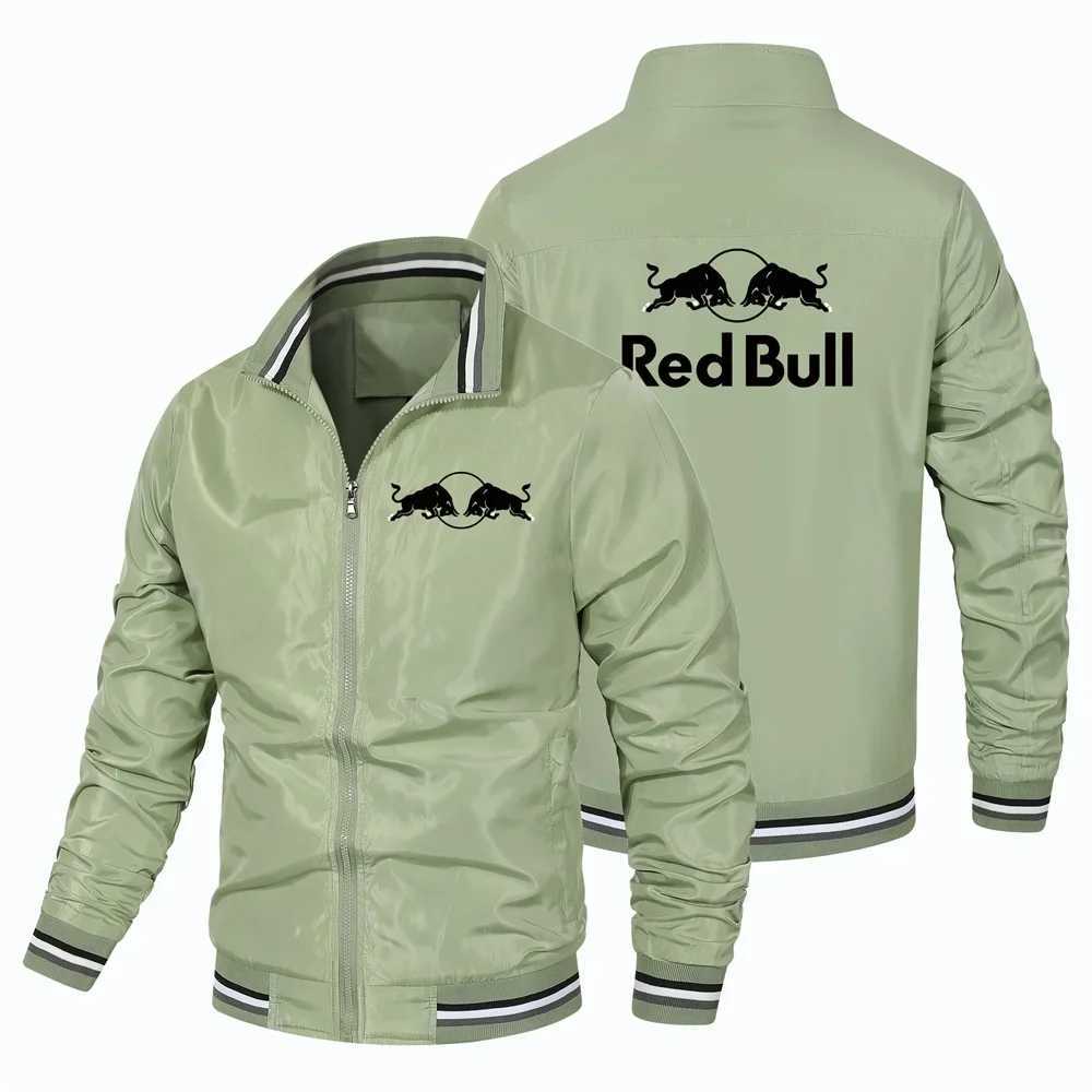 2025 Thin Jacket Red Bull Print Team Official Website Racing Red Bull Jacket Shirt Outdoor Sportswear Mens Coat H251013