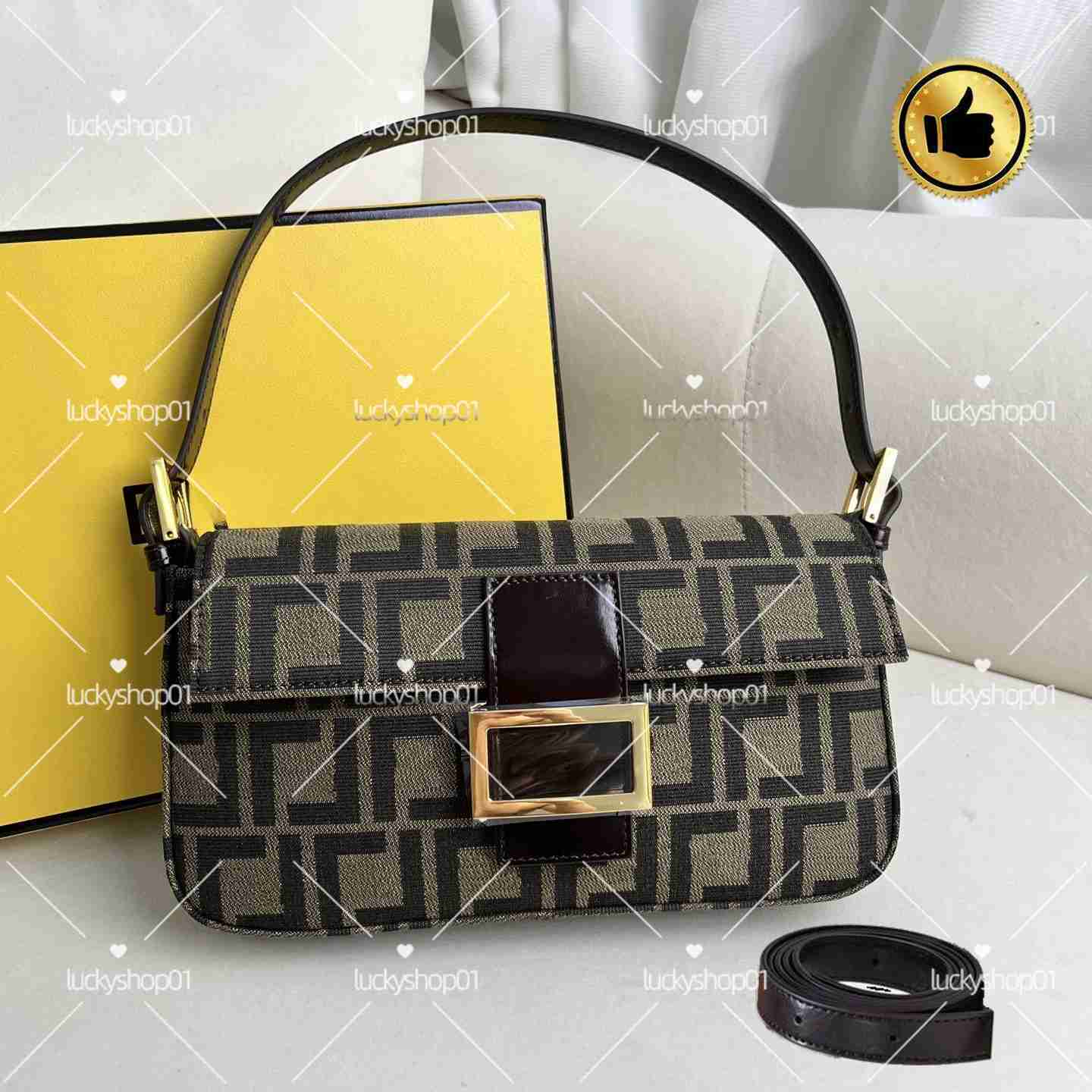 Luxury Brand Vintage Shoulder designer bag Women Totes Fashion baguette Crossbody Handbags embossment Handbag Wallet Flap Purse Canvas Messenger Bag