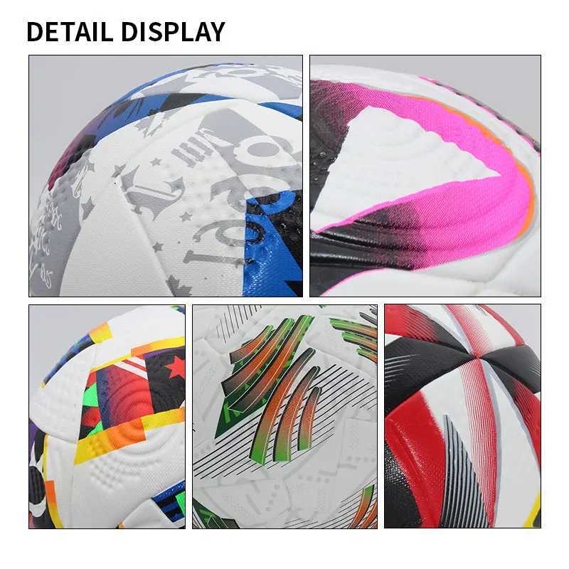 Soccer Ball Professional Standard Official Size 5 Seamless Football Soft PU Wear Resistant High Quality Match Training Balls Z251013