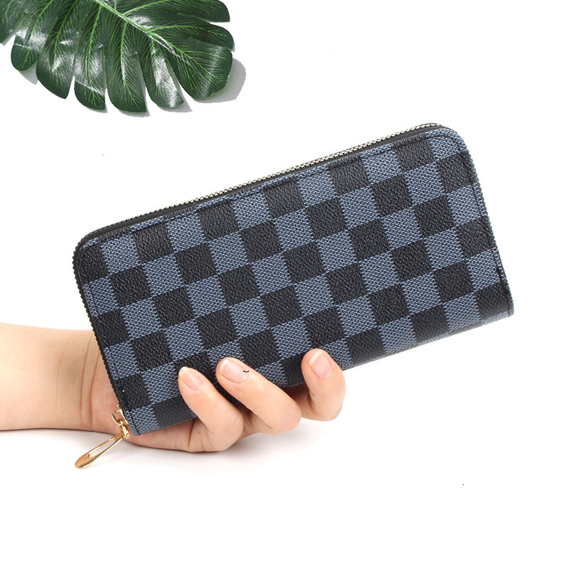 Luxury wallet designer long wallet card bag women's zero wallet mobile phone bag hand-held bag men's and women's universal wallet, larg
