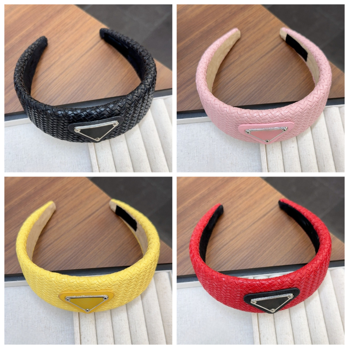 Women's Headband Classic Designer PU Material Wide Brim Headband Casual High-quality Hair Accessories Multiple Colors Optional