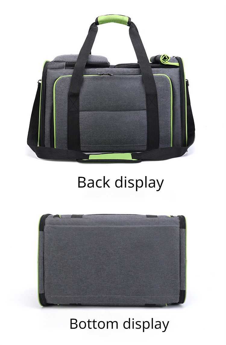 Breathable and Foldable Cat Backpack for Outdoor Travel Portable Pet Carrier with Large Capacity C251013