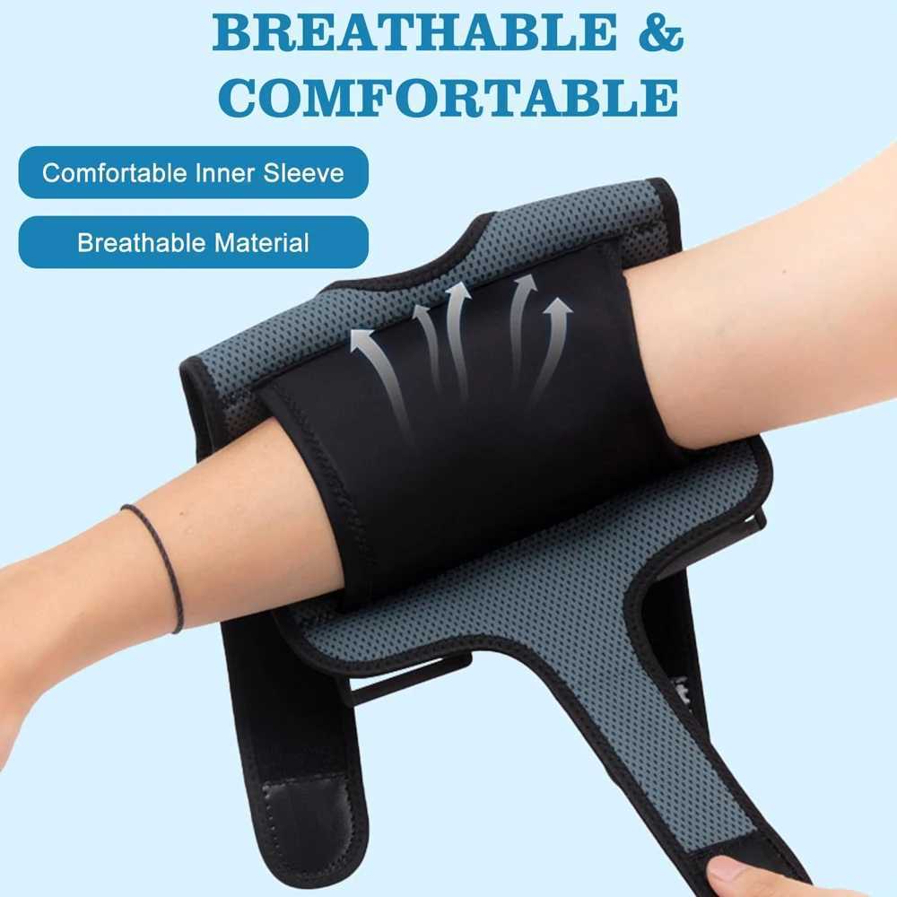 1pc Elbow Brace Adjustable Elbow Compression Sleeve with Removable SplintsUlnar Nerve Entrapment BraceTendonitis Elbow Splint C251013