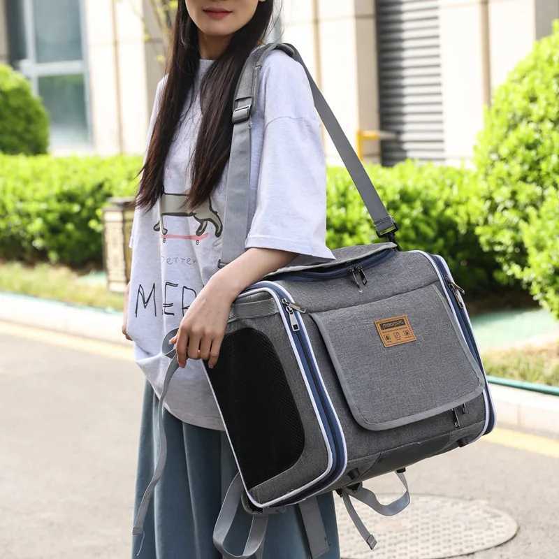 Hot High Quality Pet Bag For Outdoor Use Portable HandHeld Backpack Nordic Style Bicycle In Car Cat Bag Dog Bag Home Goods C251013