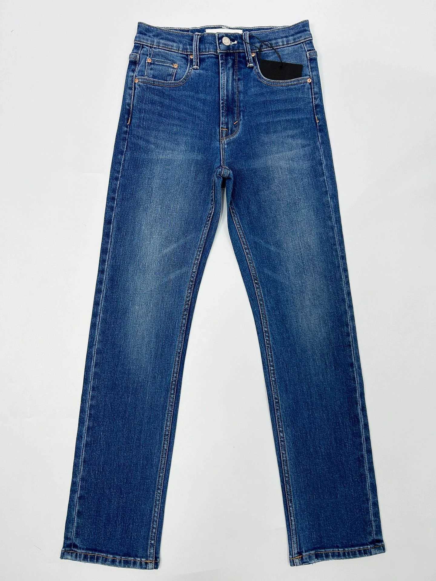 2023 new women denim pants Stretch slim lady fashion straight jeansT251013