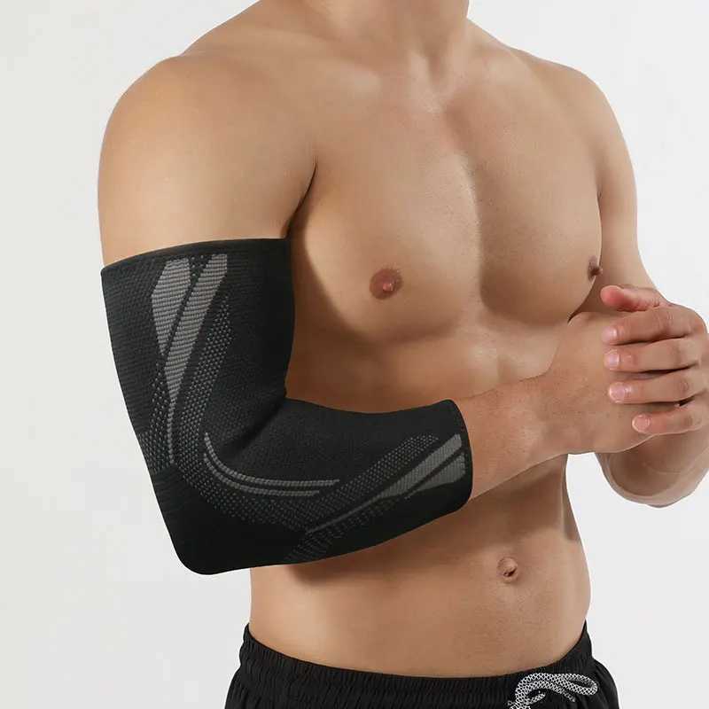Knitted Elbow Pads Joint Protection Fitness Warmth Sports Nonslip Breathable Perspiration Arm Guards C251013