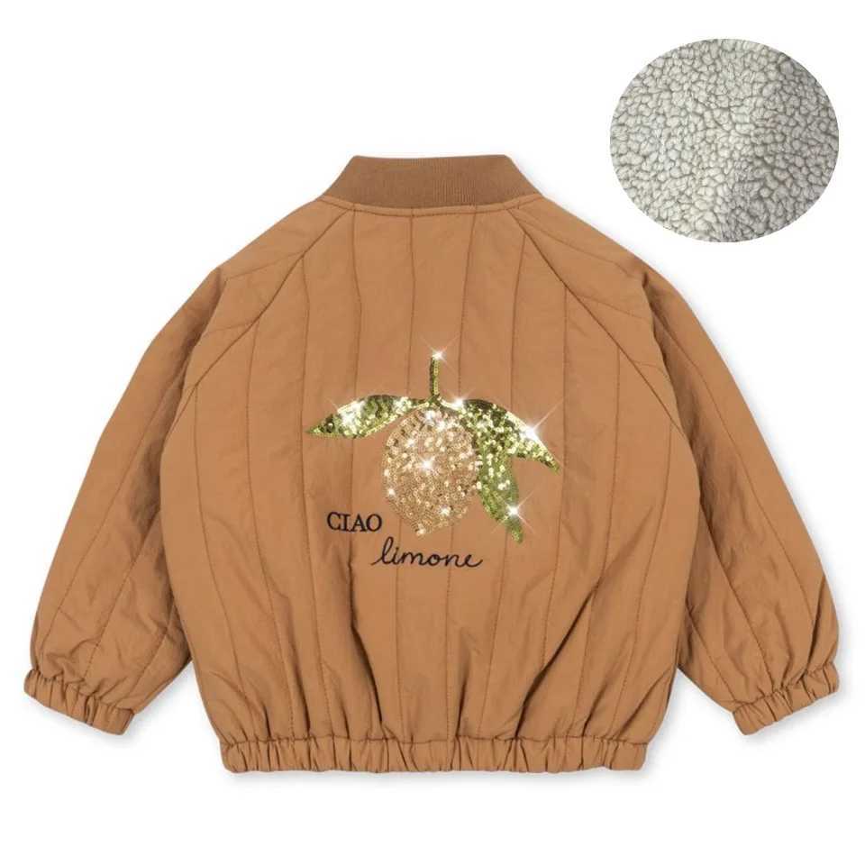 Presale 2025 New Autumn Winter Boys Outwear Vest Jackets Girls Warm Flower Printed Jacket Vest Childrens Christmas Jackest Top C251013