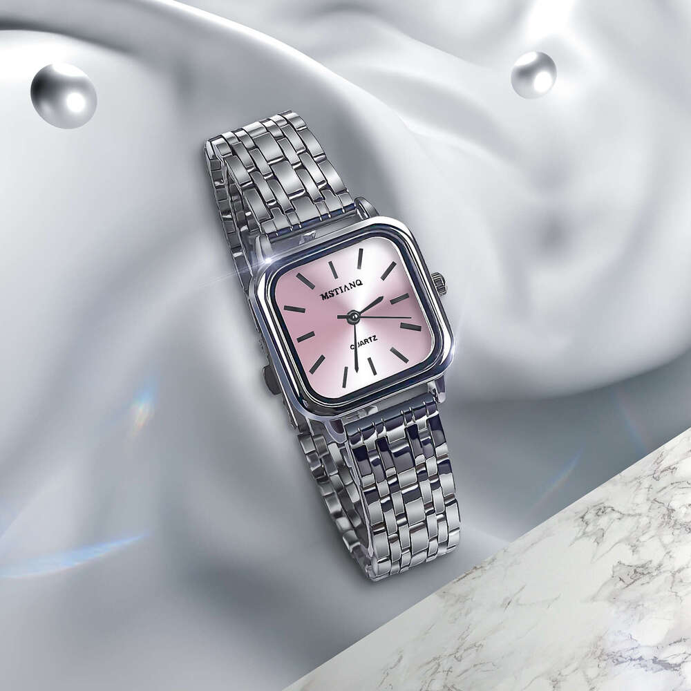 Square for Women Light Luxury Niche High-end Feel Designer 2025 New Simple Elegant Student Ins Style Small Ladies Watch