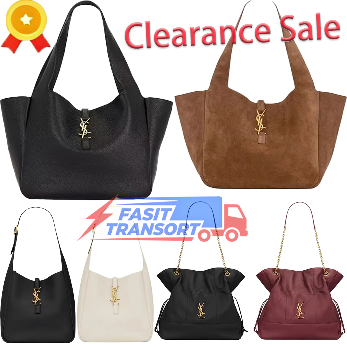 Tote Bag Designer Bag Shoulder Bag East/West Embossed Large Capacity BEA Handbag Classic Calfskin Black Women's Shopping Bag Matching Luxury Bag Outdoor Beach Bag New