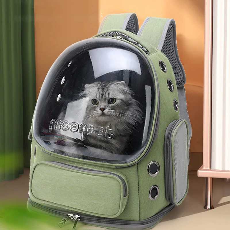 Outdoor Caming Pet Cat Carrier Bag Travel Backpack for Cats Small Dogs Breathable Cat Carrying Bag Pet Supplies C251013