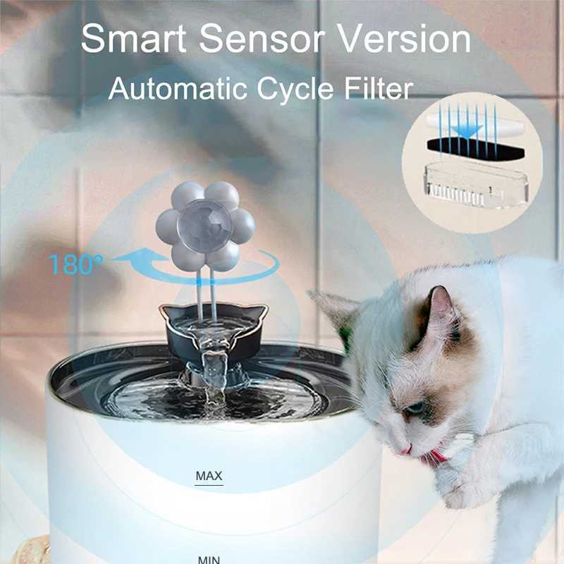 22L Intelligent Cat Water FountainPet Water Dispenser With FilterDog Drinking Fountain For CatsUltra Quiet Water Pump C251013
