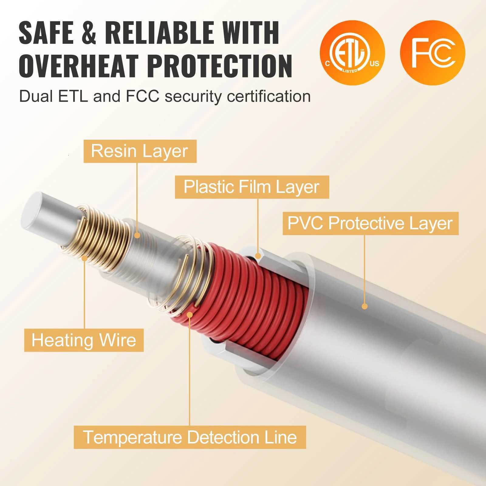 VEVOR Heated Blanket Electric Throw 4 Sizes Soft Flannel Sherpa Heating Blanket with 3 Hours Timer Autooff 5 Heating Lls H251013