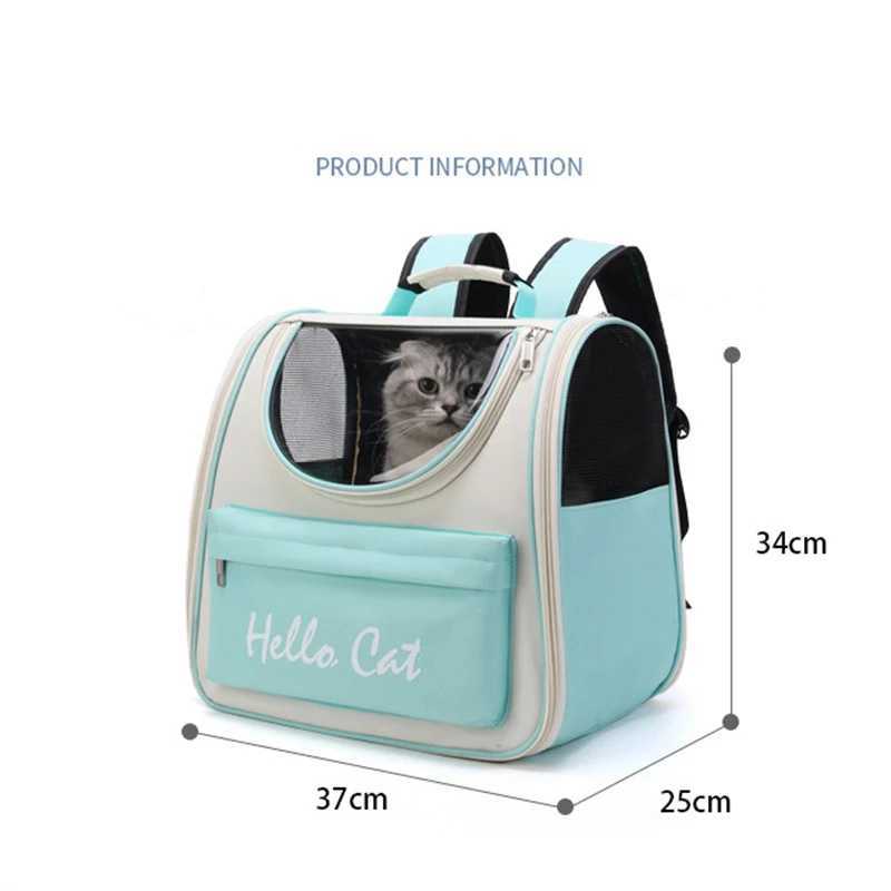 Cat Carrier Bags Windproof Outdoor Travel Backpack for Cat Small Dogs Transport Carrying Bag Cat Backpack Carriers With Cushion C251013