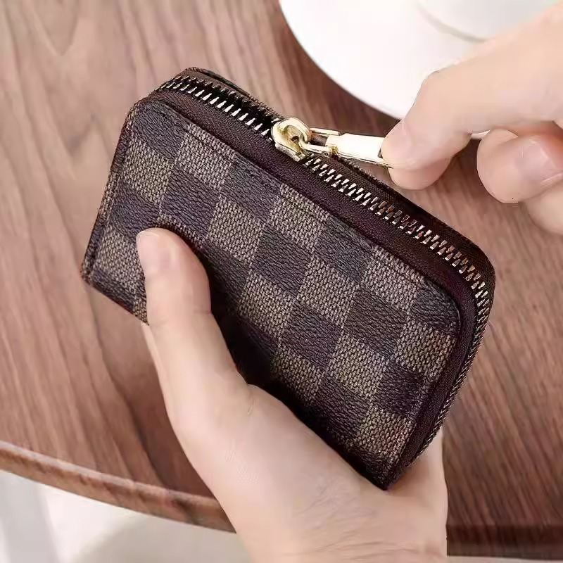 Monogram Large Key Bag Car Key Multi-Functional Keychain Couple Friend Girlfriend Gift 250818