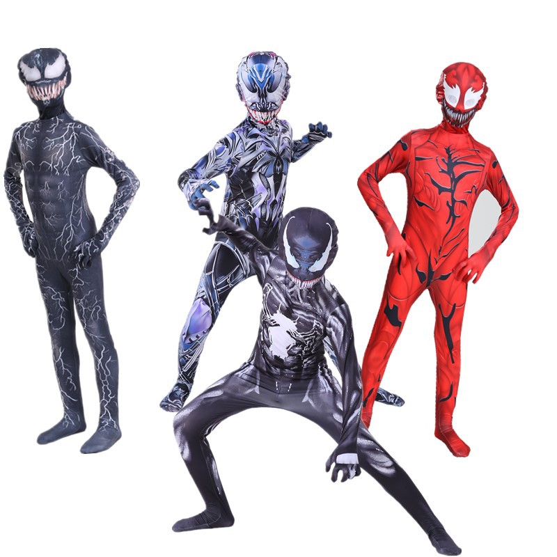 Disney character costume spider man Halloween character costume children's clothing anime dance party costume boys Halloween performance jumpsuit