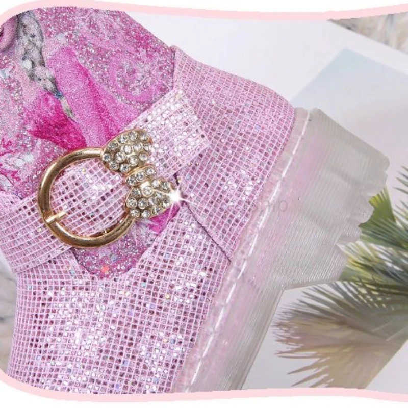 Disney Girls Boots Winter Fashion Frozen Elsa Princess Boots Childrens Short Girls Cotton Fur Ankle Boots Girls Pink ShoesXJ2510