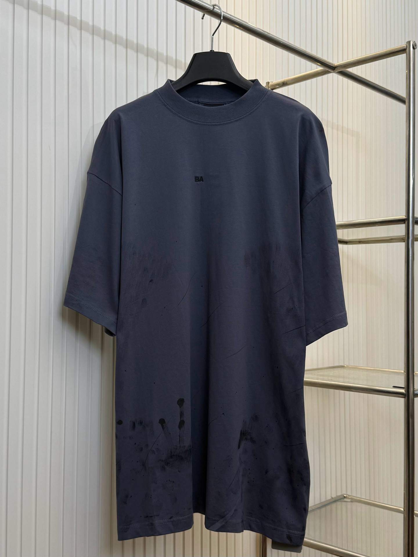 Men's Plus Tees & Polos Round neck embroidered and printed polar style summer wear with street pure cotton 22f46344